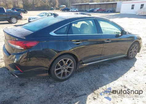 2018 Hyundai Sonata Sport 2.0T z USA, uszkodzony, nr VIN 5NPE34AB5JH666456